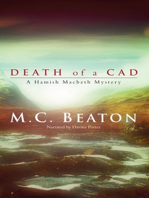 cover image of Death of a Cad